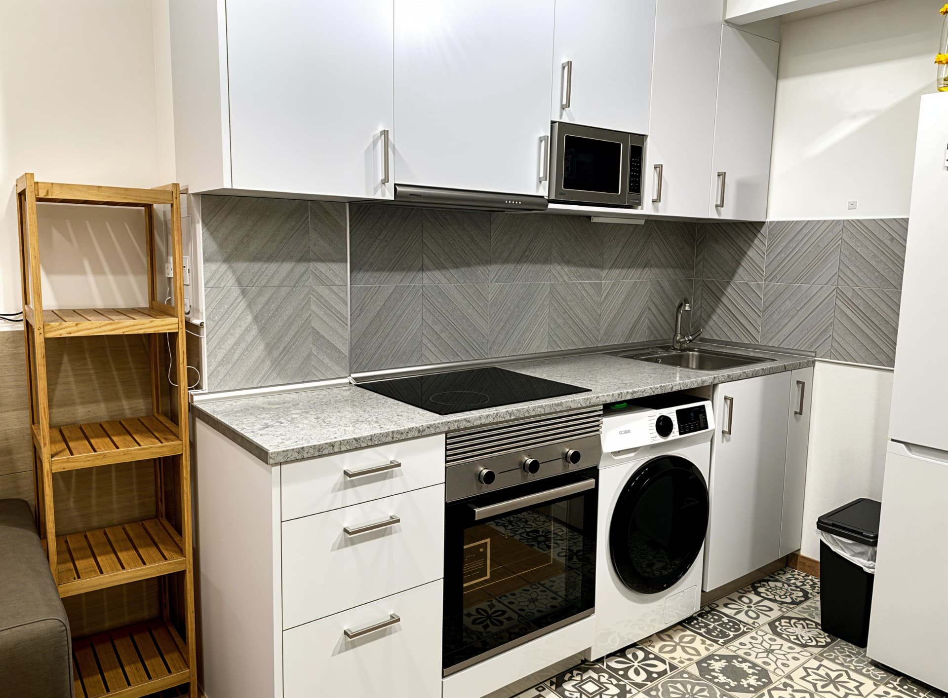 Sharper real estate photo after AI upscaling