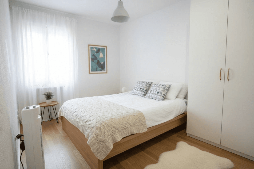 Resultado del home staging virtual con IA Ejemplo de foto editada